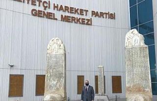 Başkan Ergün, MHP Genel Merkezini ziyaret etti