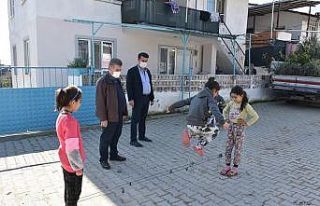 Başkan Erol, baba ocağında çocukluğuna döndü