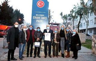 Başkan Gültak, milli futbolcu Sinan Tanış’ın...