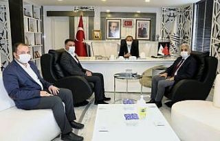Başkan Kılınç, kurum yetkilileriyle istişarede...