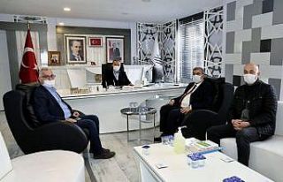 Başkan Kılınç, Müdür Ertürk ile bir araya geldi