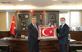 Başkan Kılınç, Türkiye Uzay Ajansını ziyaret...