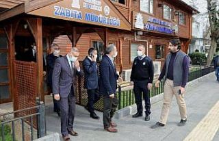 Başkan Kılınç zabıta ekipleriyle bir araya geldi