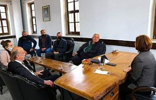 Başkan Köse Tarihi Çarşı esnafı ile bir araya...