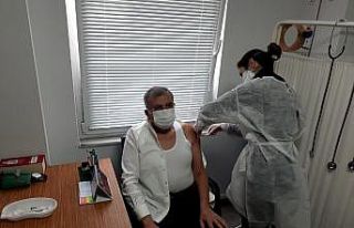 Başkan Murat Aydın korona virüs aşısı oldu