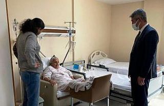 Başkan Oktay, sinema oyuncusu Karındaş ile görüştü