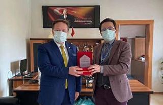 Başkan Orkan’dan sağlık çalışanlarına ziyaret