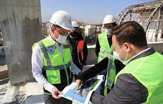 Başkan Örki, hafta sonu mesaisinde çalışmaları...