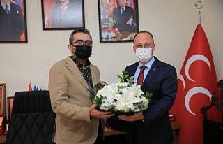 Başkan Örki yeni MHP İl Başkanına hayırlı olsun...