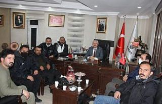 Başkan Özbek, gazetecilerle bir araya geldi