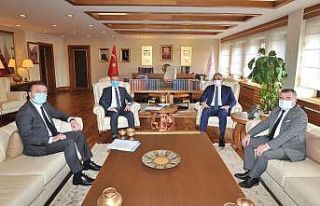 Başkan Özdemir’in Ankara temasları