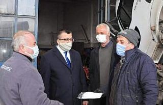 Başkan Öz’den sanayi esnafına yol müjdesi