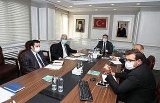 Başkan Palancıoğlu, birim müdürler ile 2021 yılını...