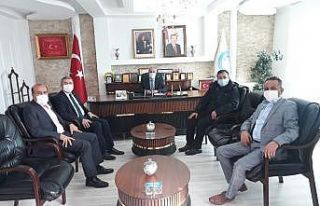 Başkan Takva’dan Başkan Ensari’ye ziyaret