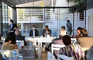 Başkan Ulutaş otelcilerle bir araya geldi