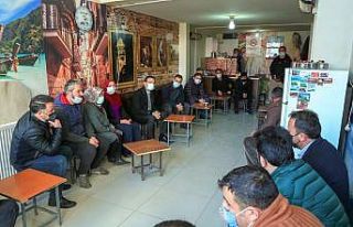 Başkan Vekili Aslan, esnafın sorun ve taleplerini...