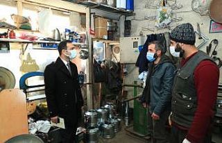 Başkan Vekili Aslan’dan Sobacılar Çarşısı...