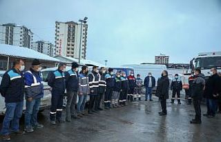 Başkan Yalçın’dan kış çalışması ekiplerine...