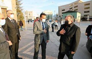 Başkan Yalçın’dan Şehitler Derneği’ne Gara...