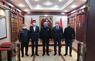 Başkan Yaman’dan İl Jandarma Komutanı Sandal’a...