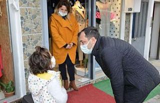 Başkan Yüksel esnaf esnafın taleplerini dinledi