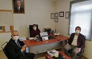 Başkanlardan fabrikaya ziyaret