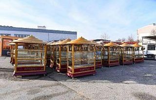 Başkentli engelliler simit camekanlarına kavuştu