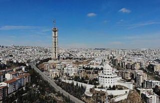 Başkent’te havadan kar manzaraları