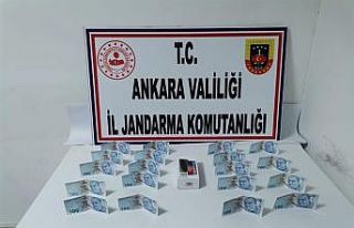 Başkent’te sahte para operasyonu
