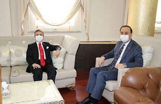 Başsavcı Yeniçeri’den Vali Erin’e ziyaret