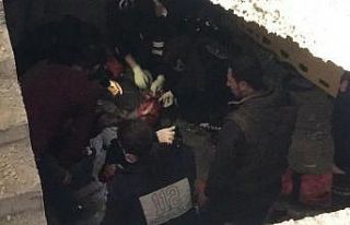 Batman’da 4. kattan düşen işçi ağır yaralandı