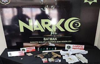 Batman’da uyuşturucu operasyonu: 7 gözaltı
