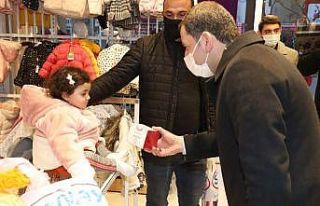 Baydilli vatandaşların kandilini kutladı