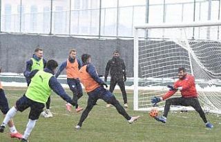 BB Erzurumspor Hatayspor hazırlıklarını sürdürdü