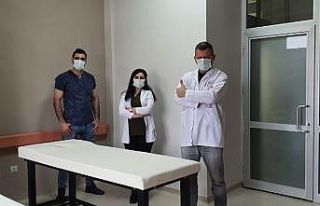 Beşiri Devlet hastanesinde açılan GETAT ünitesi...