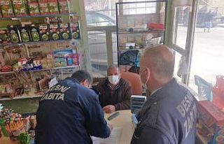 Besni’de korona virüs denetimleri devam ediyor