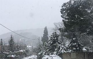 Beykoz’da kar kalınlığı 20 santime ulaştı