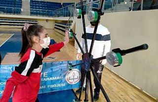 Bilecikli yetenekli çocuklara denge ve reaksiyon...