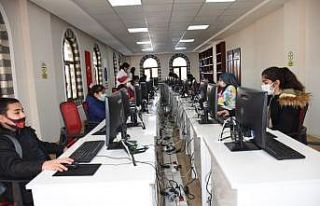 Bilgi Evinde yüz yüze eğitimlere başlandı