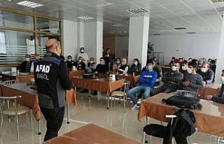 Bingöl’de ‘Afet Farkındalık Eğitimleri’