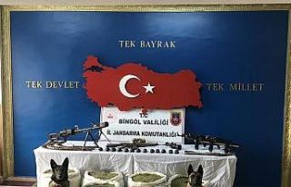 Bingöl’de Eren-4 Operasyonu’nda silahlar, mühimmat...