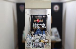 Binlerce kaçak ürünü kente sokmaya çalışırken...