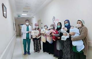 Bismil Devlet Hastanesinde normal doğum sayısı...