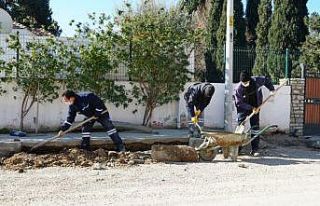 Bitez’de üst yapı çalışmaları başladı