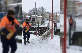 Bozkurt, ”Kar ile mücadelemiz devam ediyor”
