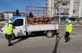 Burdur’da 4 günde 23 araç trafikten men edildi,...