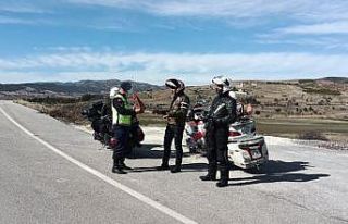 Burdur’da trafik uygulamalarında 19 bin 494 TL...