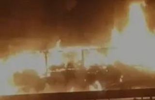 Bursa’da hareket halindeki kimyasal madde yüklü...