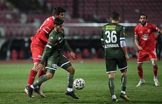 Bursaspor geçen sezonun 8 puan gerisinde kaldı