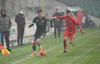 Bursaspor’un gol zinciri 20 maç sürdü